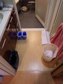 TOTO マンションリモデルWYシリーズKタイプ1317 にお取替え　世田谷区M様邸